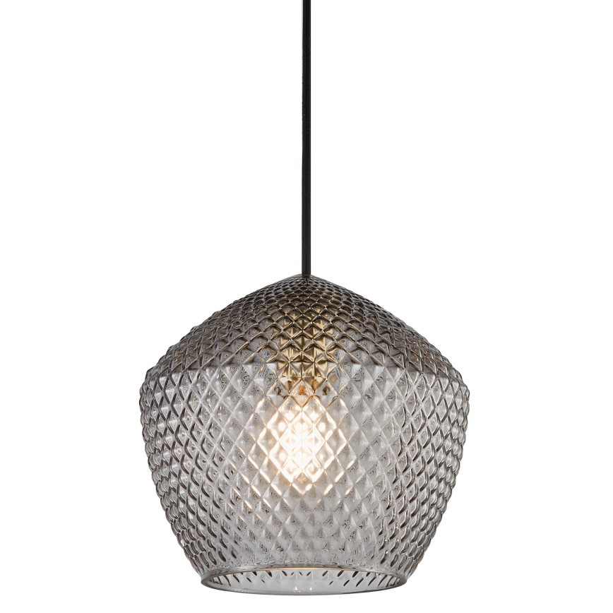Nordlux - Lustr na lanku ORBIFORM 1xE27/40W/230V černá/šedá