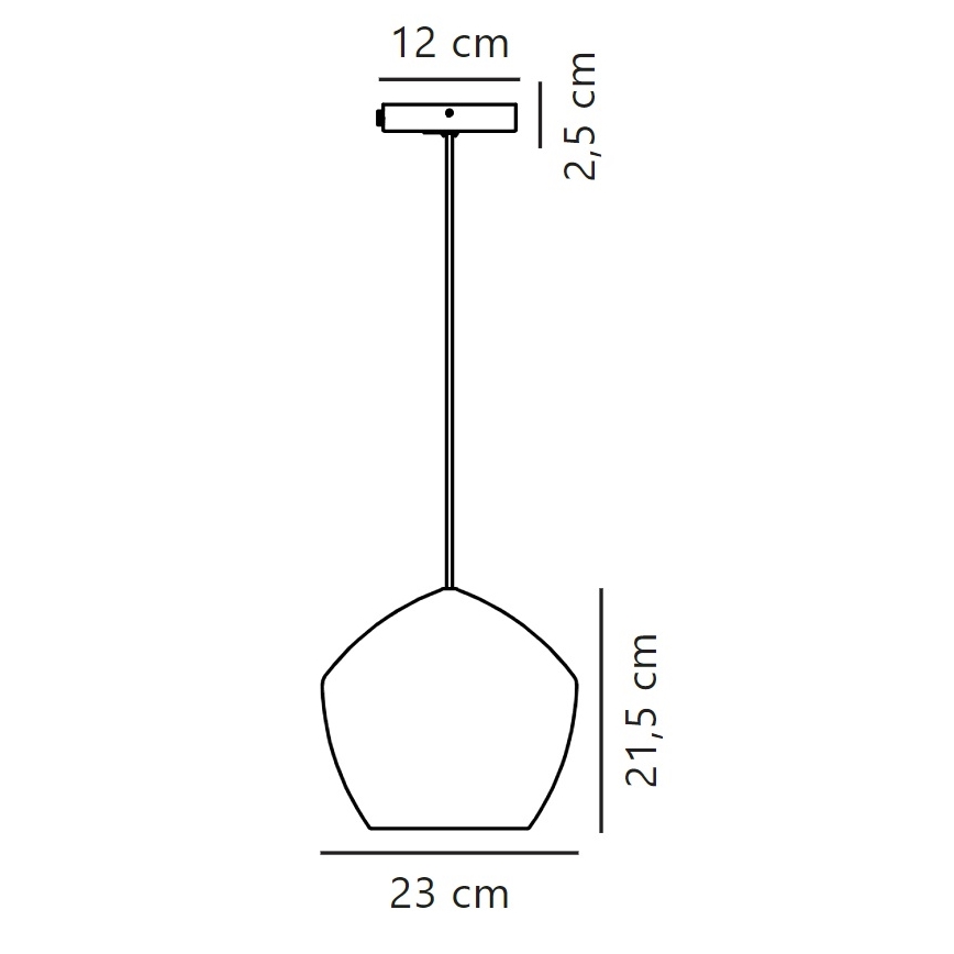 Nordlux - Lustr na lanku ORBIFORM 1xE27/40W/230V černá/šedá