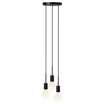 Nordlux - Lustr na lanku PACO 3xE27/25W/230V černá
