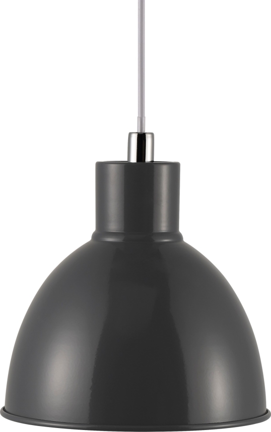 Nordlux - Lustr na lanku POP 1xE27/40W/230V antracit