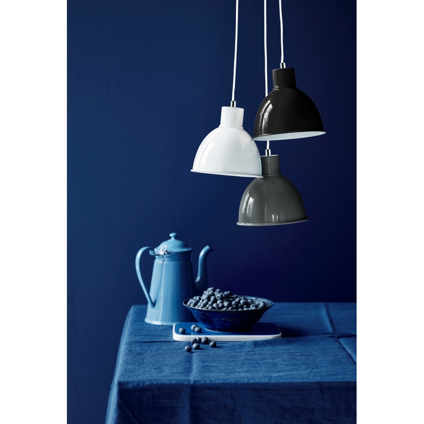 Nordlux - Lustr na lanku POP 1xE27/40W/230V antracit
