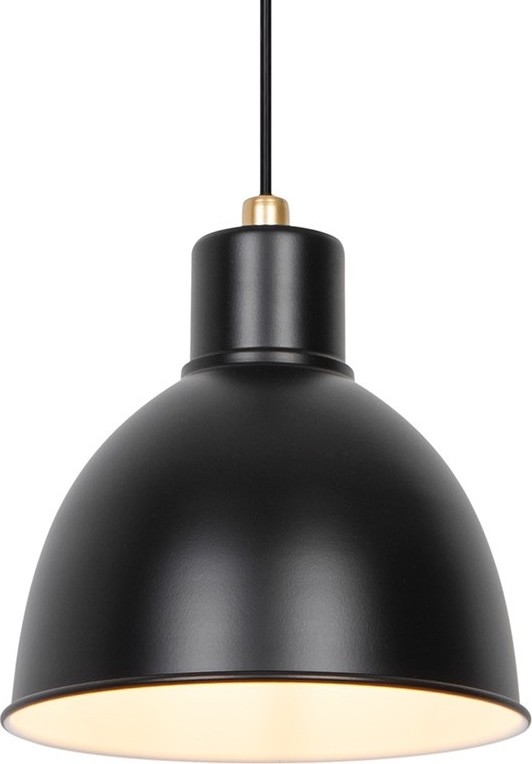 Nordlux - Lustr na lanku POP 1xE27/40W/230V černá/zlatá