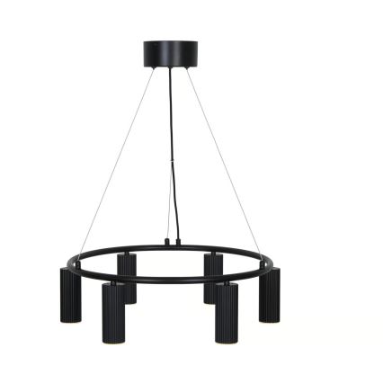 Nordlux - Lustr na lanku VICO 6xGU10/5W/230V černá