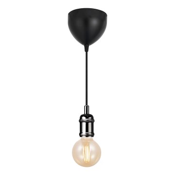 Nordlux - Napájecí kabel AVRA 1xE27/60W/230V černá