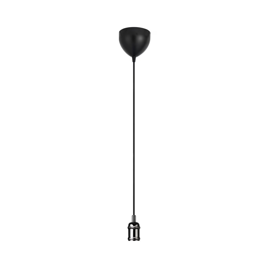Nordlux - Napájecí kabel AVRA 1xE27/60W/230V černá