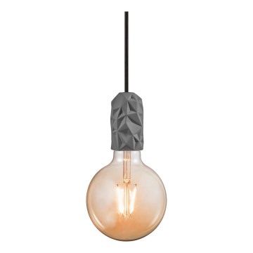 Nordlux - Napájecí kabel HANG 1xE27/40W/230V šedá/černá