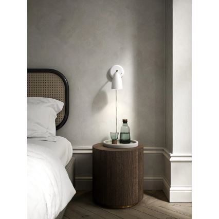 Nordlux - Nástěnná lampa NEXUS 1xGU10/6W/230V bílá