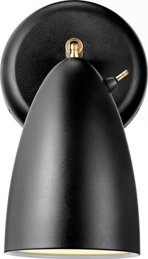 Nordlux - Nástěnná lampa NEXUS 1xGU10/6W/230V černá