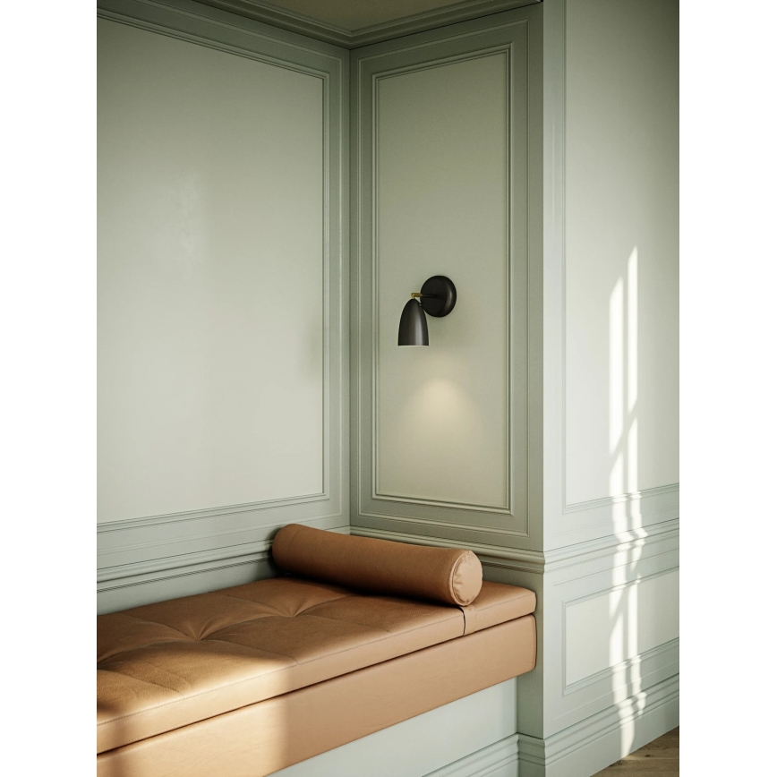 Nordlux - Nástěnná lampa NEXUS 1xGU10/6W/230V černá