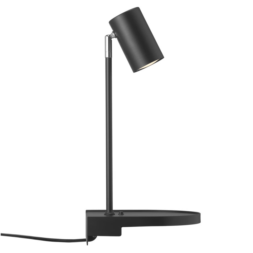 Nordlux - Nástěnná lampa s poličkou CODY 1xGU10/15W/230V bílá