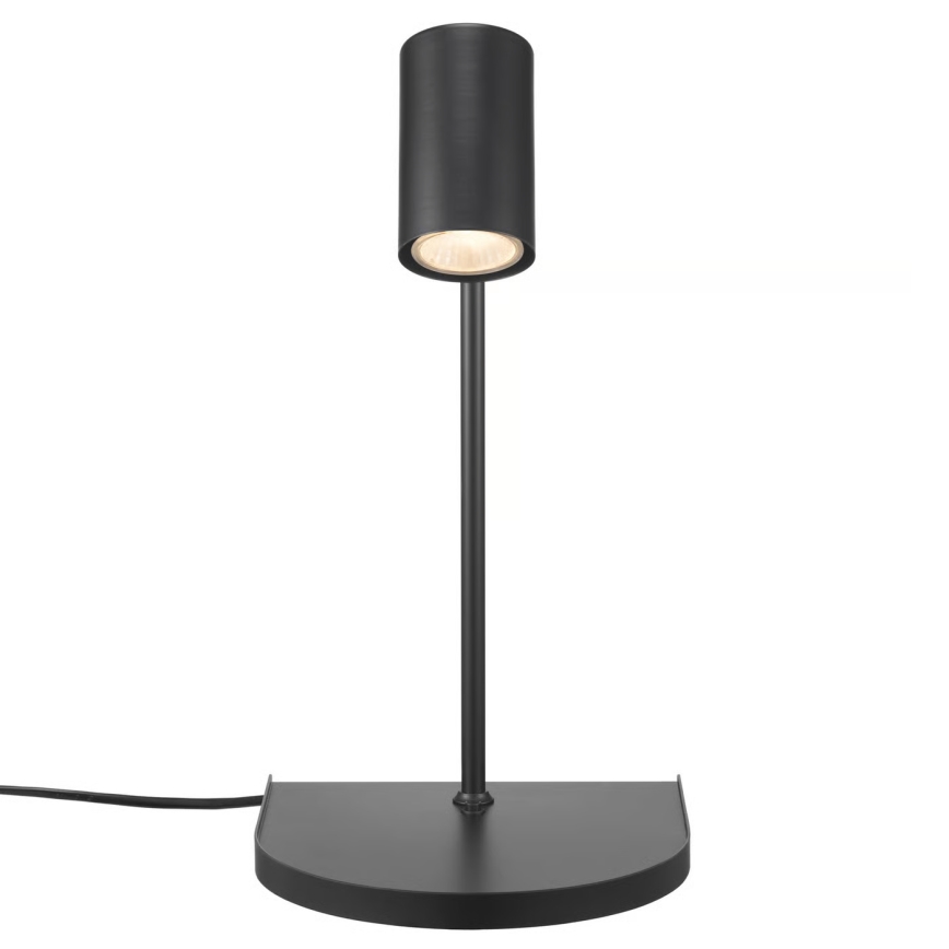 Nordlux - Nástěnná lampa s poličkou CODY 1xGU10/15W/230V černá