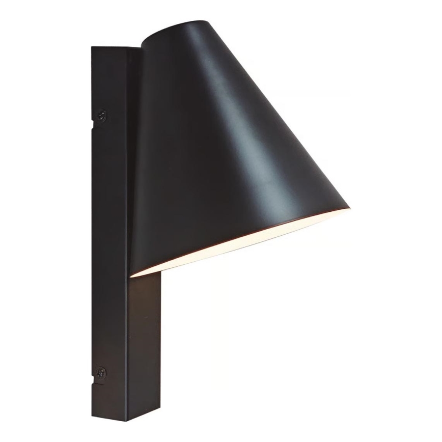 Nordlux - Nástěnná lampa s USB WILMER 1xE14/40W/230V černá