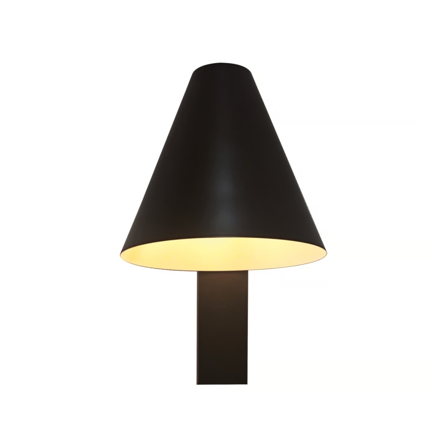 Nordlux - Nástěnná lampa s USB WILMER 1xE14/40W/230V černá