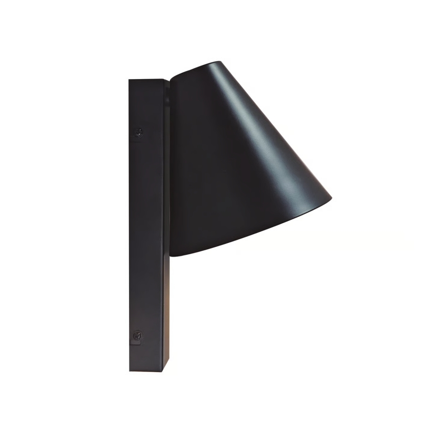 Nordlux - Nástěnná lampa s USB WILMER 1xE14/40W/230V černá