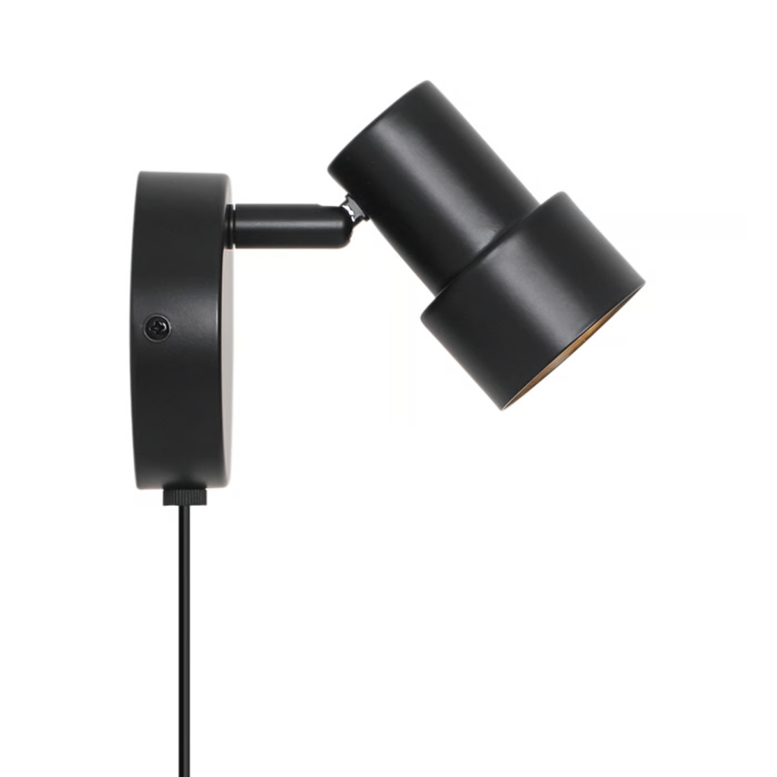 Nordlux - Nástěnné bodové svítidlo BOSTON 1xGU10/5W/230V černá