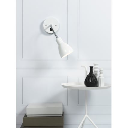 Nordlux - Nástěnné flexibilní bodové svítidlo CYCLONE 1xE14/15W/230V bílá