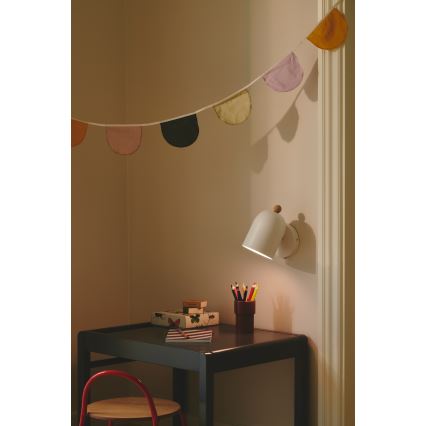 Nordlux - Nástěnné bodové svítidlo GASTON 1xE27/15W/230V bílá