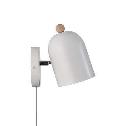 Nordlux - Nástěnné bodové svítidlo GASTON 1xE27/15W/230V bílá