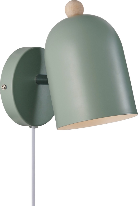 Nordlux - Nástěnné bodové svítidlo GASTON 1xE27/15W/230V zelená