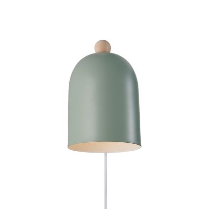 Nordlux - Nástěnné bodové svítidlo GASTON 1xE27/15W/230V zelená