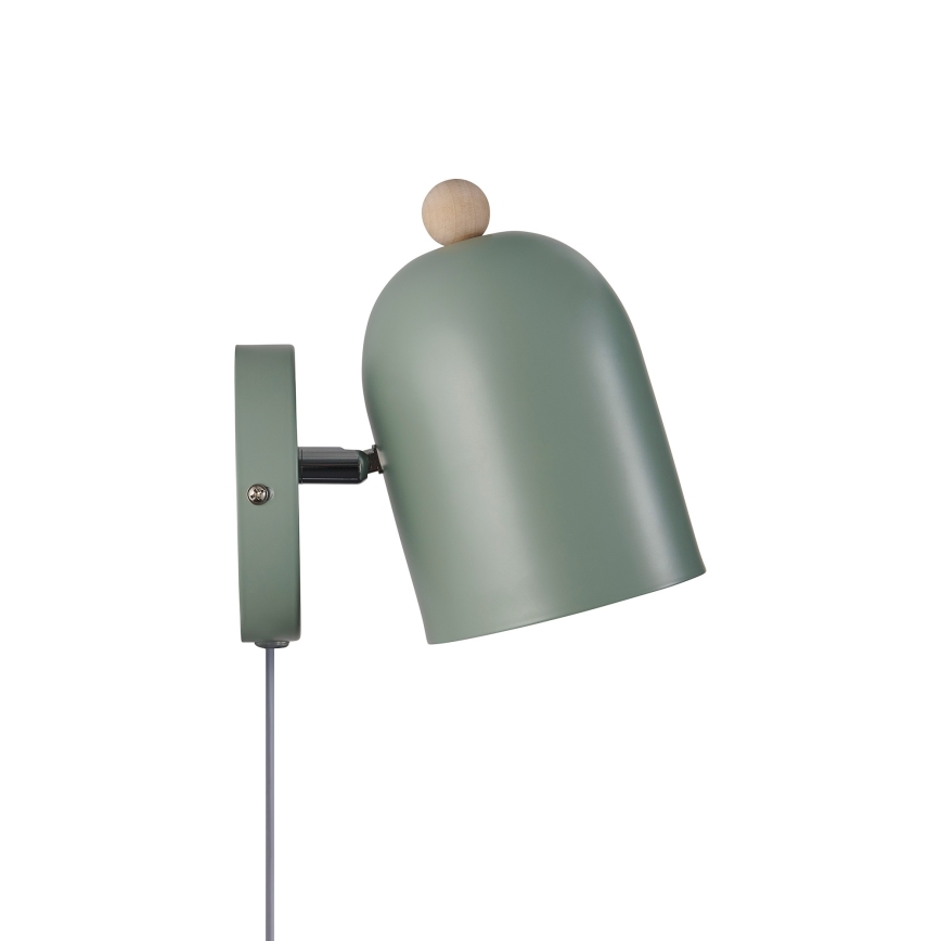 Nordlux - Nástěnné bodové svítidlo GASTON 1xE27/15W/230V zelená