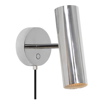 Nordlux - Nástěnné bodové svítidlo MIB 1xGU10/20W/230V lesklý chrom