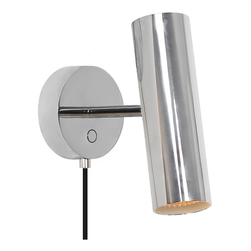 Nordlux - Nástěnné bodové svítidlo MIB 1xGU10/20W/230V lesklý chrom