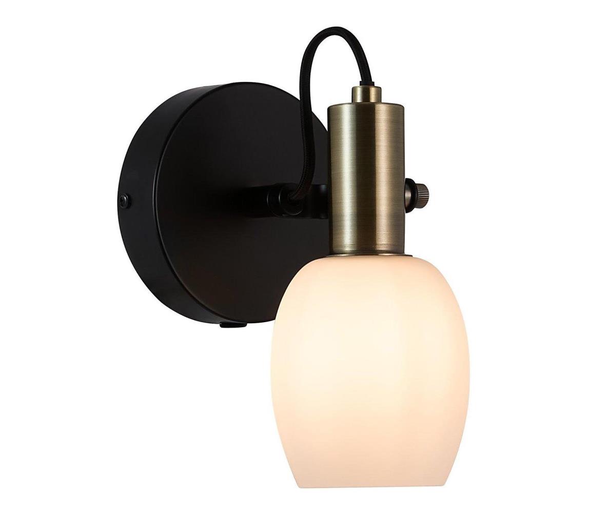 Nordlux - Nástěnné svítidlo ARILD 1xE14/40W/230V 2312291003 Černá