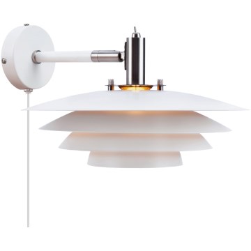 Nordlux - Nástěnné svítidlo BRETAGNE 1xG9/25W/230V bílá