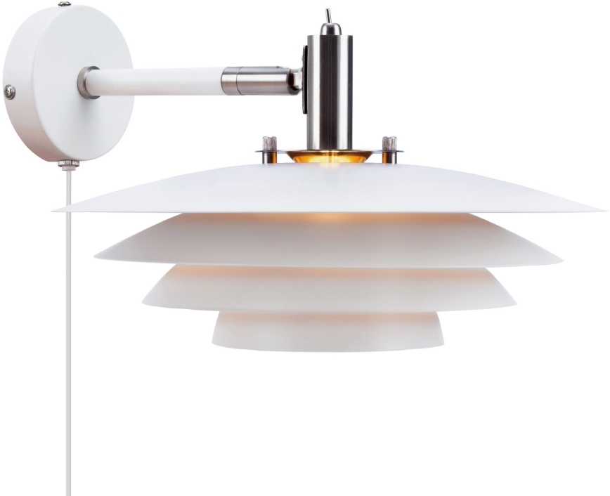 Nordlux - Nástěnné svítidlo BRETAGNE 1xG9/25W/230V bílá
