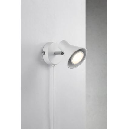 Nordlux - Nástěnné svítidlo EIK 1xGU10/35W/230V bílá