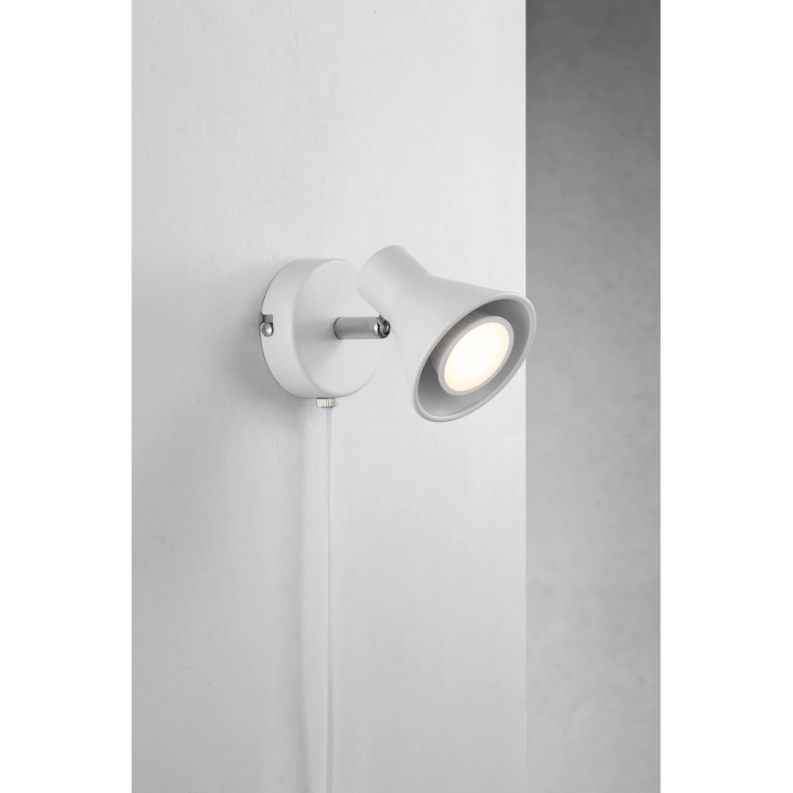 Nordlux - Nástěnné svítidlo EIK 1xGU10/35W/230V bílá