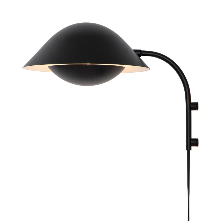 Nordlux - Nástěnné svítidlo FREYA 1xE14/40W/230V černá