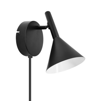 Nordlux - Nástěnné svítidlo KELVIS 1xGU10/12W/230V černá