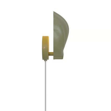 Nordlux - Nástěnné svítidlo KONCHI 1xE14/25W/230V zelená