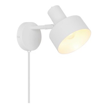 Nordlux - Nástěnné svítidlo MATIS 1xE27/15W/230V bílá