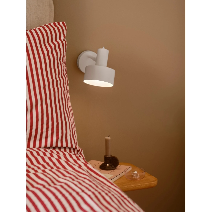 Nordlux - Nástěnné svítidlo MATIS 1xE27/15W/230V bílá
