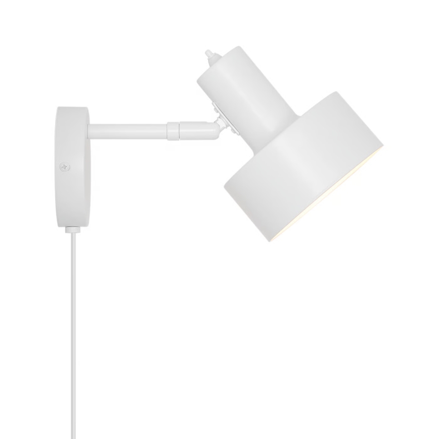 Nordlux - Nástěnné svítidlo MATIS 1xE27/15W/230V bílá