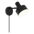 Nordlux - Nástěnné svítidlo MATIS 1xE27/15W/230V černá
