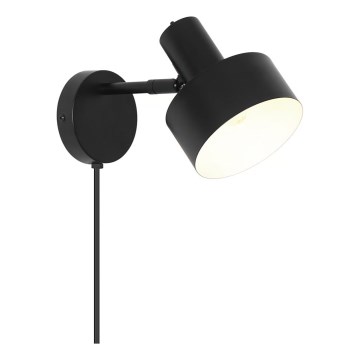Nordlux - Nástěnné svítidlo MATIS 1xE27/15W/230V černá