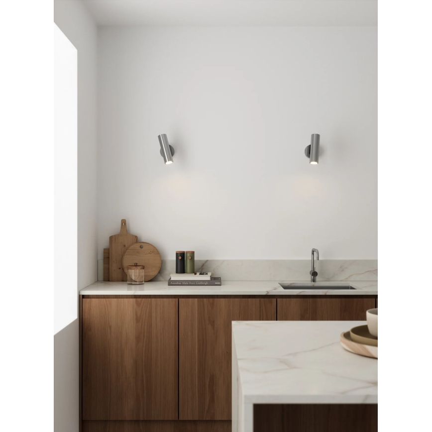 Nordlux - Nástěnné bodové svítidlo MIB 1xGU10/20W/230V lesklý chrom