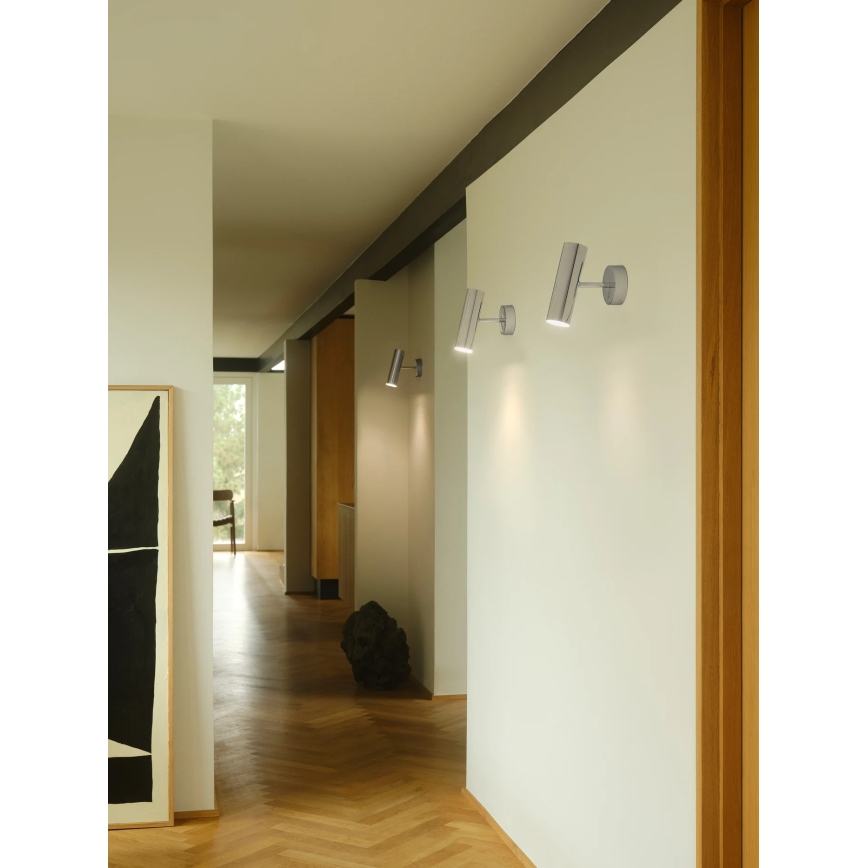 Nordlux - Nástěnné bodové svítidlo MIB 1xGU10/20W/230V lesklý chrom
