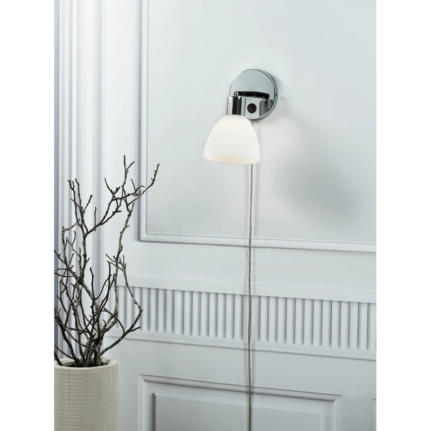 Nordlux - Nástěnné svítidlo RAY 1xE14/25W/230V bílá