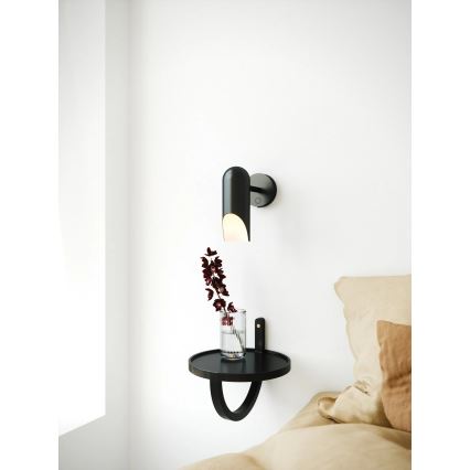 Nordlux - Nástěnné svítidlo ROCHELLE 1xGU10/8W/230V černá