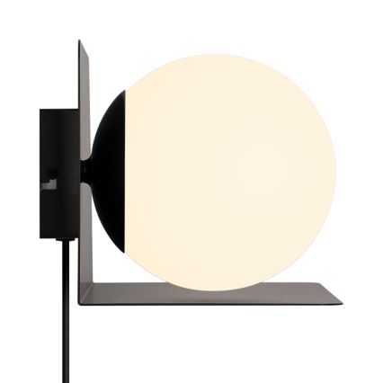 Nordlux - Nástěnné svítidlo s poličkou LILIBETH 1xE14/25W/230V černá