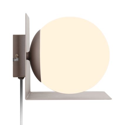Nordlux - Nástěnné svítidlo s poličkou LILIBETH 1xE14/25W/230V hnědá