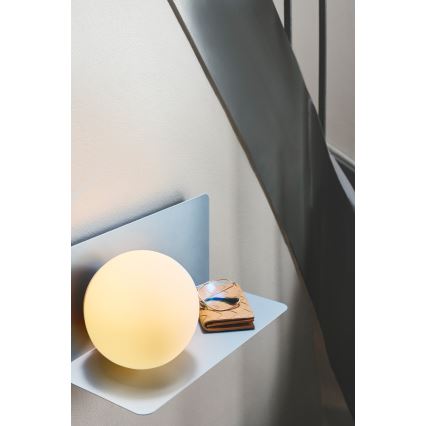 Nordlux - Nástěnné svítidlo s poličkou LILIBETH 1xE14/25W/230V modrá