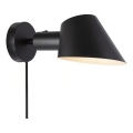 Nordlux - Nástěnné svítidlo STAY 1xE27/60W/230V černá