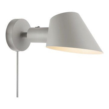 Nordlux - Nástěnné svítidlo STAY 1xE27/60W/230V šedá