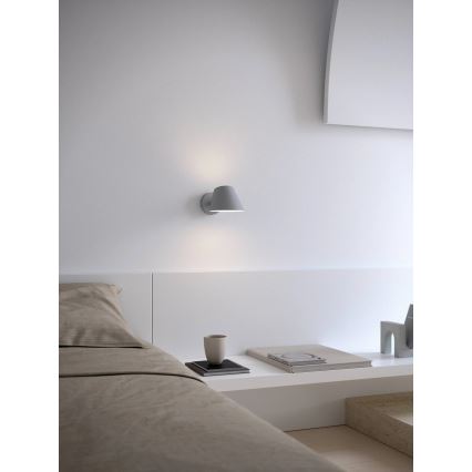 Nordlux - Nástěnné svítidlo STAY 1xE27/60W/230V šedá